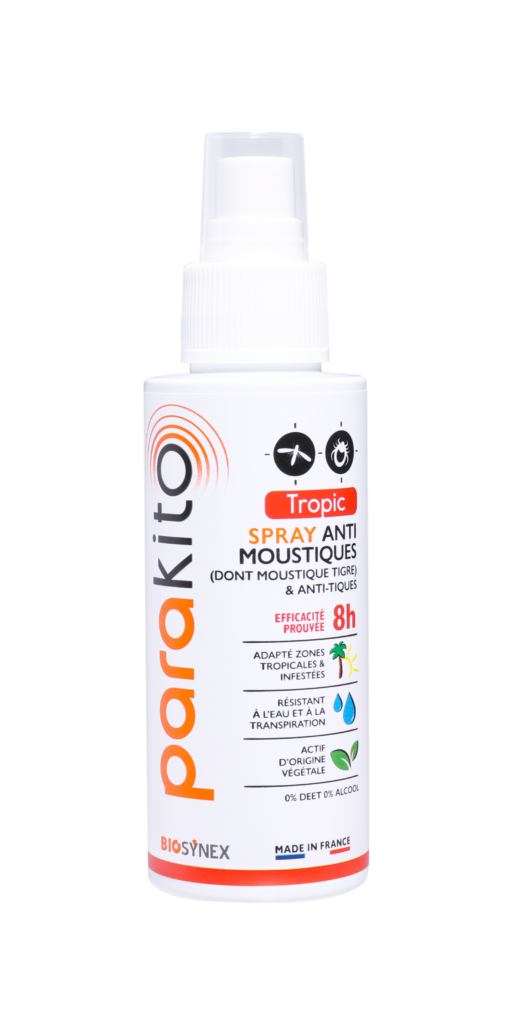 Spray anti-moustiques tropic parakito