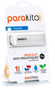 Bracelet blanc Parakito Adulte