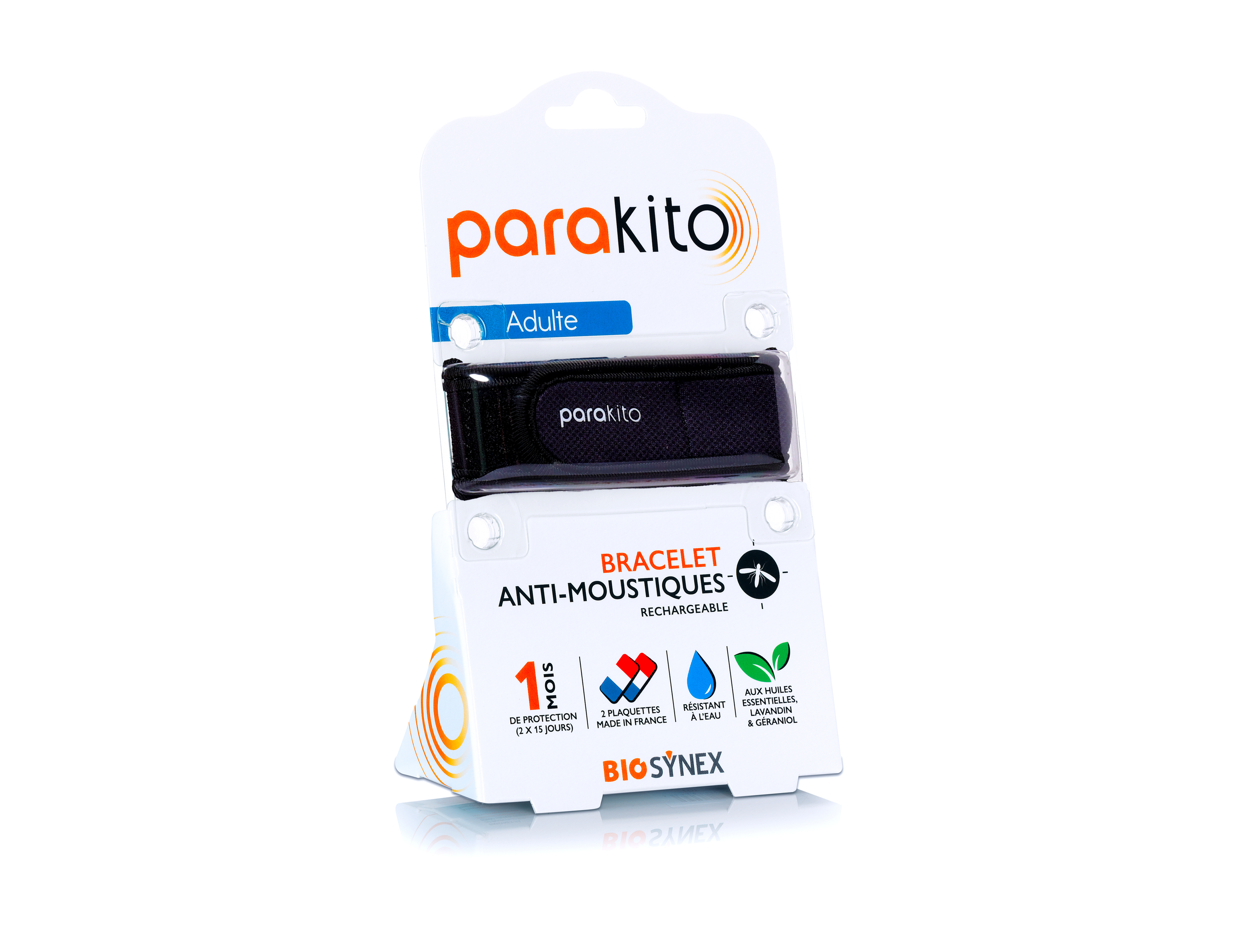 Bracelet noir FR parakito