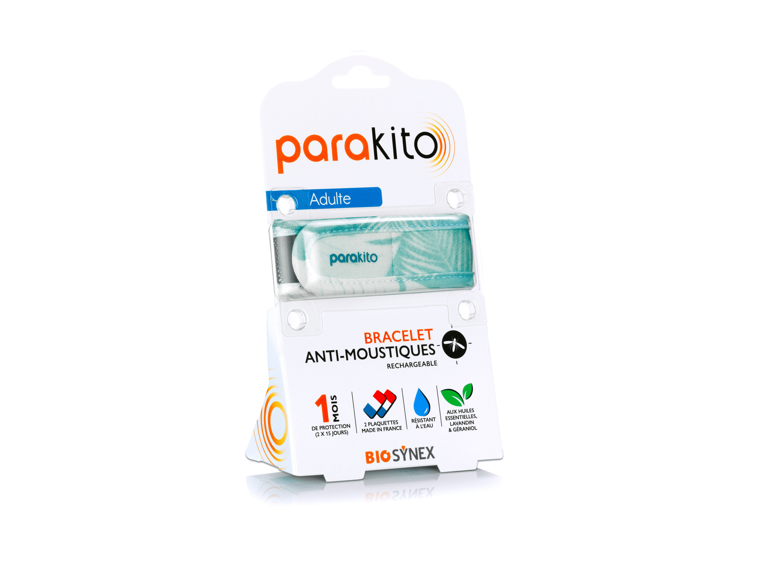 Bracelet Anti-Moustiques Tropic Bleu Adulte